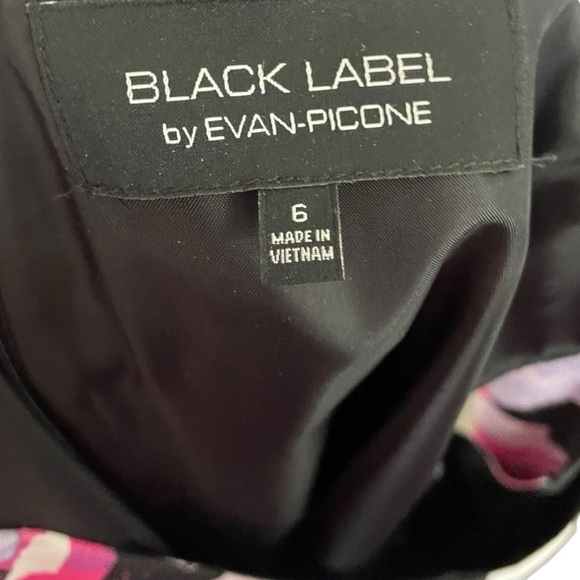 Evan Picone Floral Dress Size 6 - Picture 5 of 5